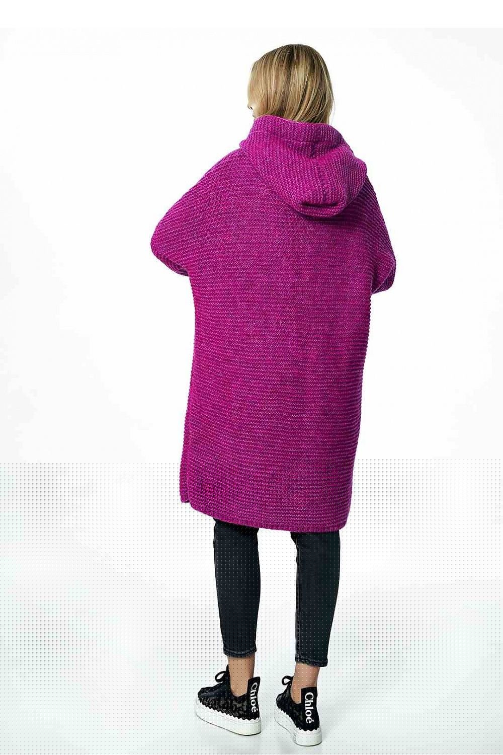 Hooded Cardigan model
