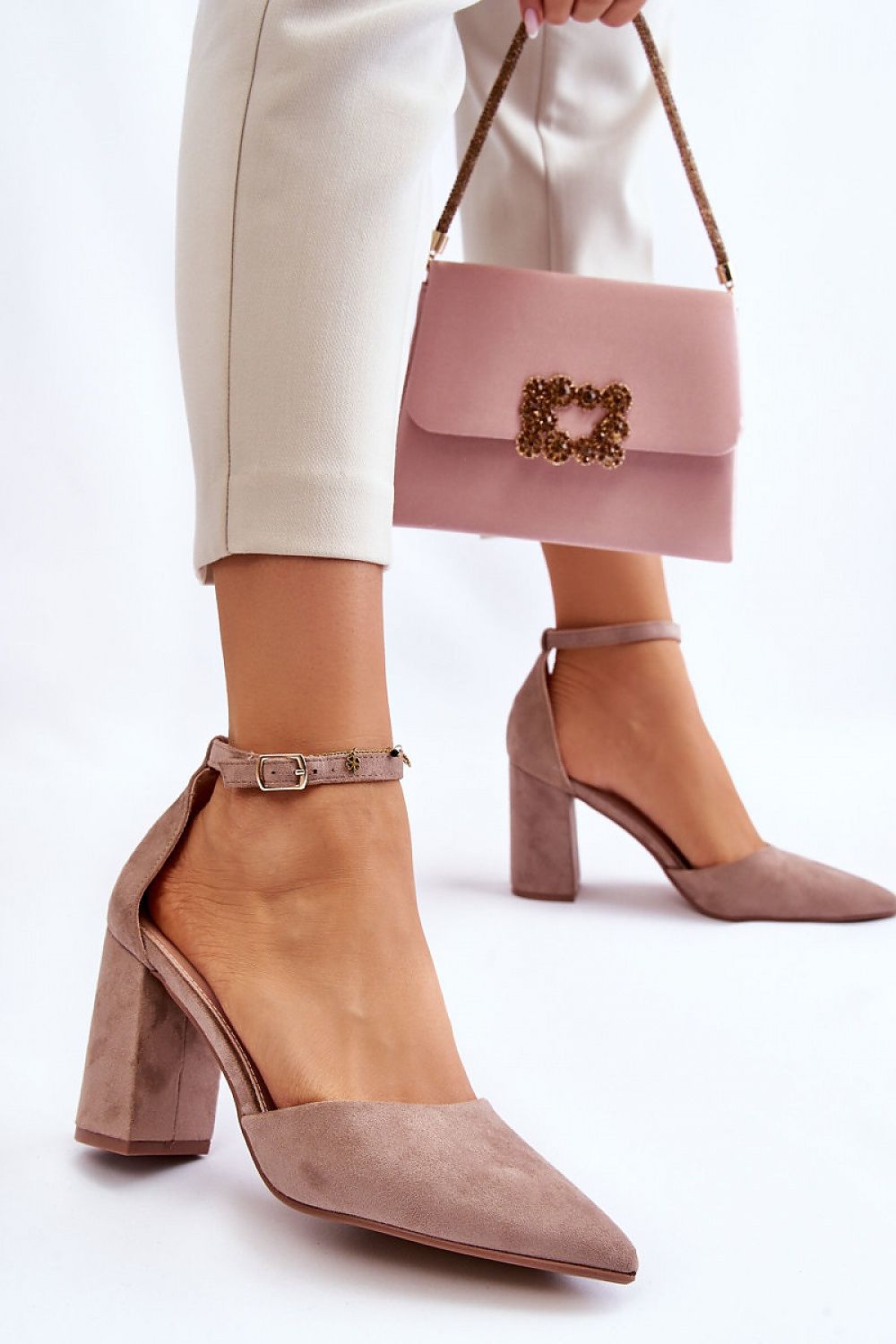 Block heel pumps model 181456 Step in style