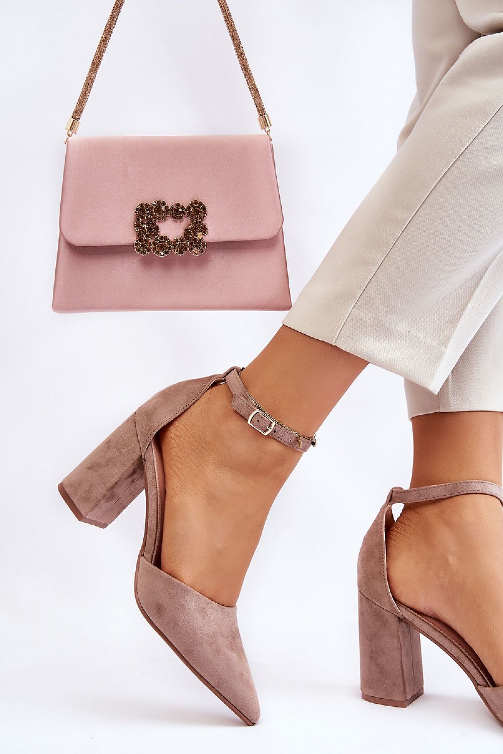 Block heel pumps model 181456 Step in style