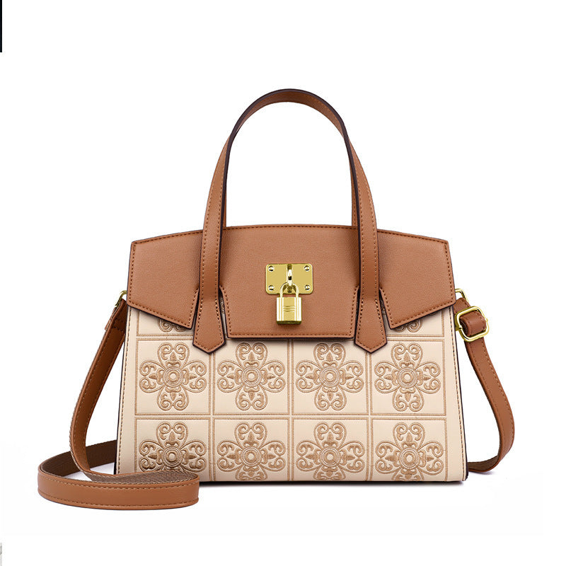 Embroidered Shoulder/Tote Bag