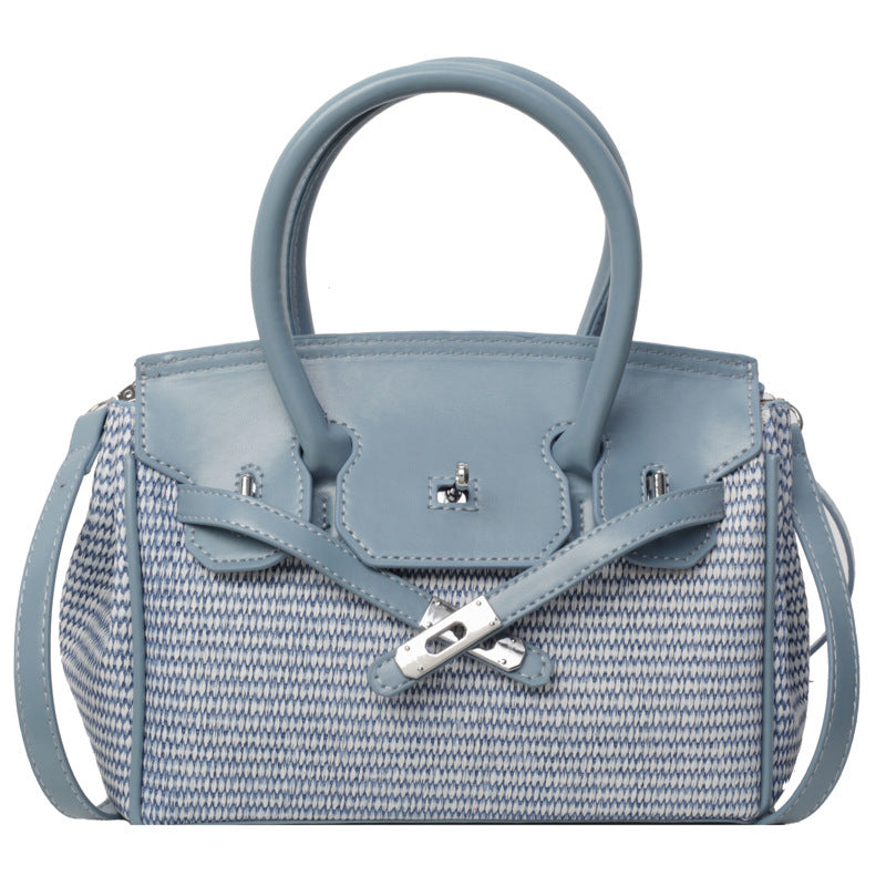 French Straw Summer Crossbody/Tote Bag