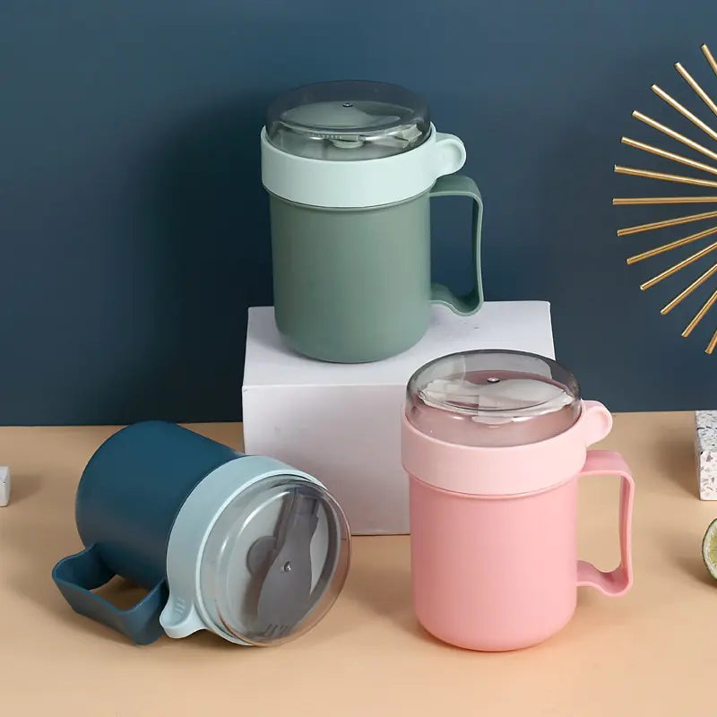 Oatmeal Breakfast Travel Cup