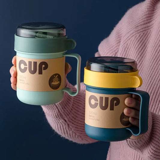 Oatmeal Breakfast Travel Cup