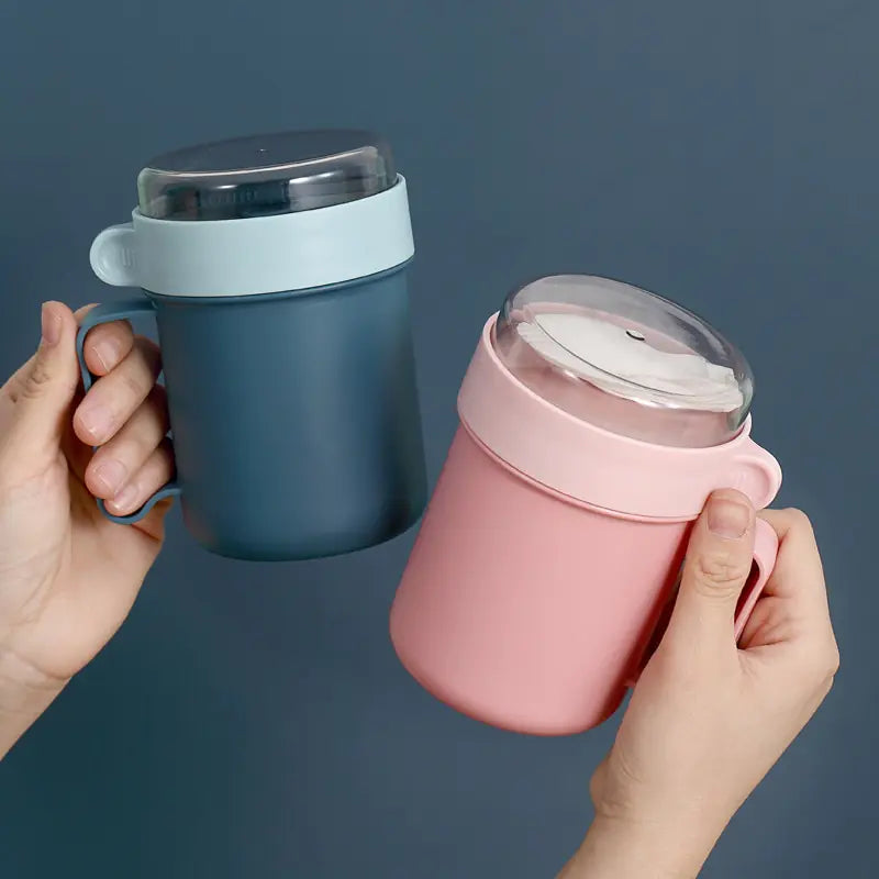 Oatmeal Breakfast Travel Cup