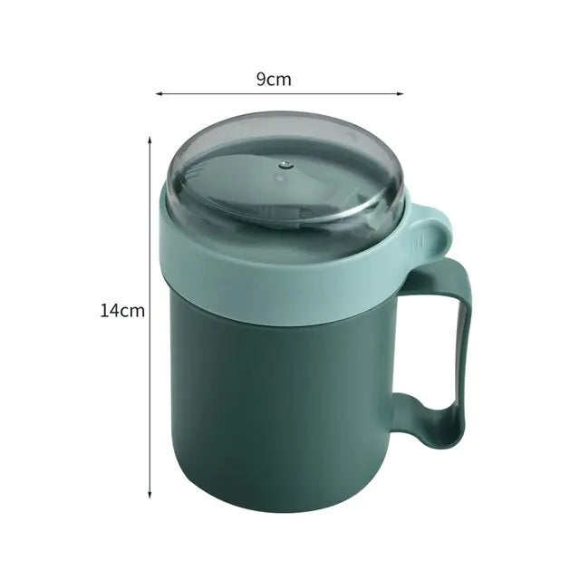 Oatmeal Breakfast Travel Cup