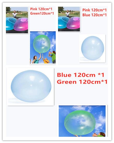 Air Filled outdoor water bubble balloon toys