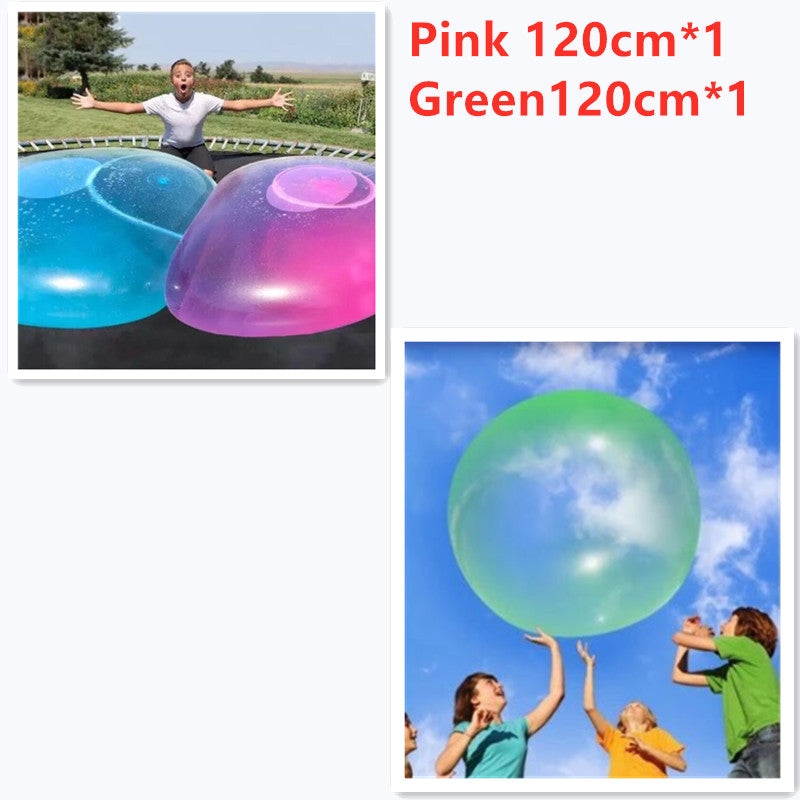 Air Filled outdoor water bubble balloon toys