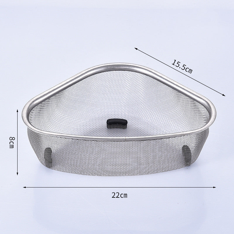 Stainless Steele Kitchen Sink Food Drain Basket Stainless
