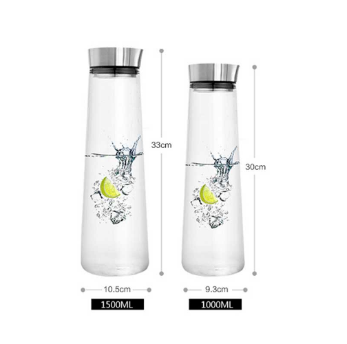 Thick glass Heat-resistant large capacity Beverage Carafe