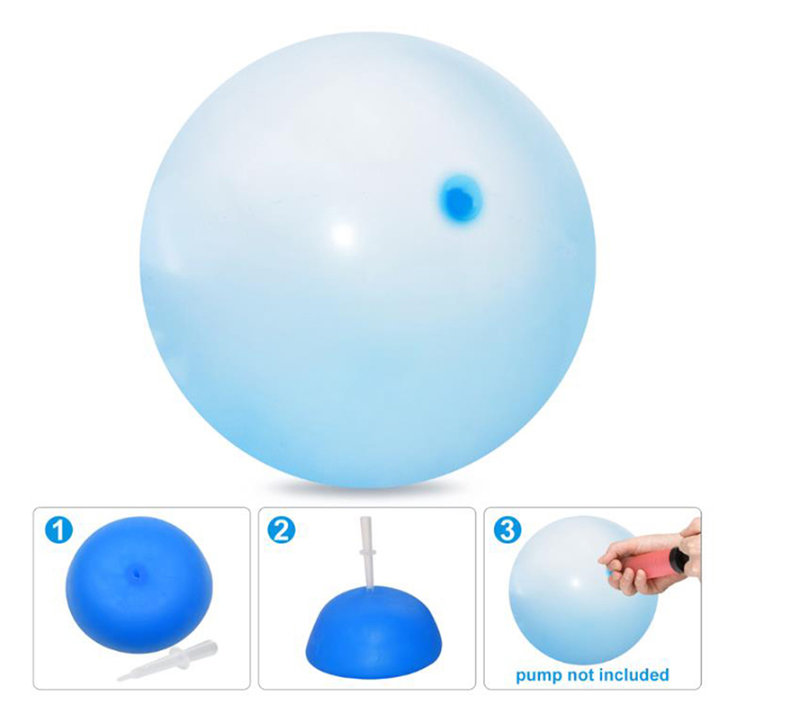 Air Filled outdoor water bubble balloon toys