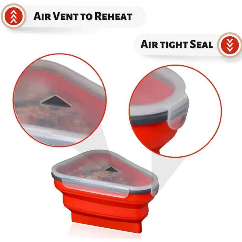 Pizza Slice Storage Container