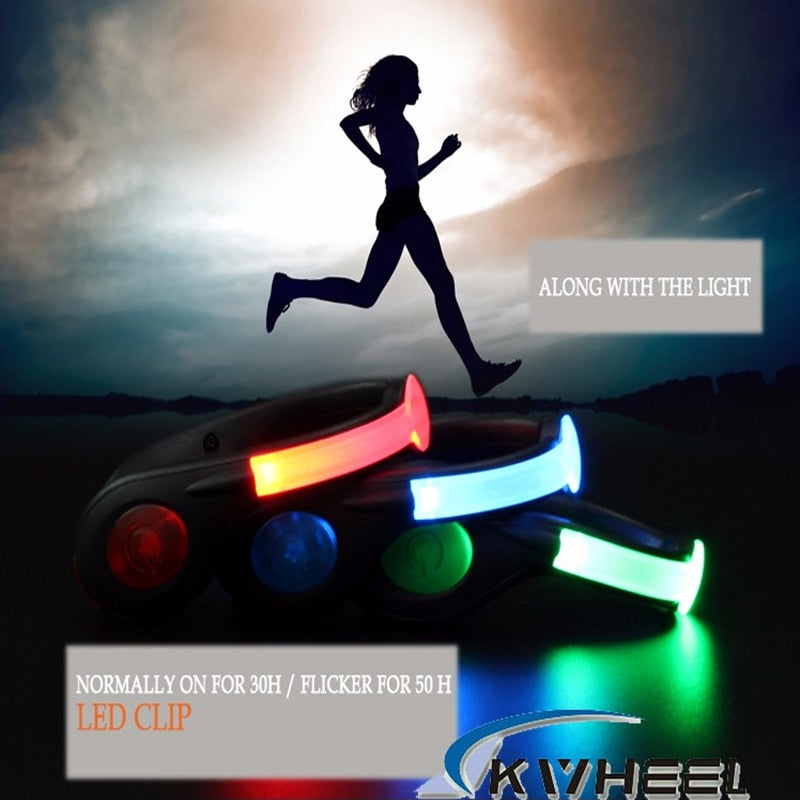 Shoes Clip Safety Warning Lights