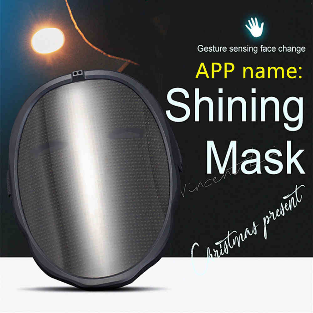 Bluetooth LED Light Up Mask