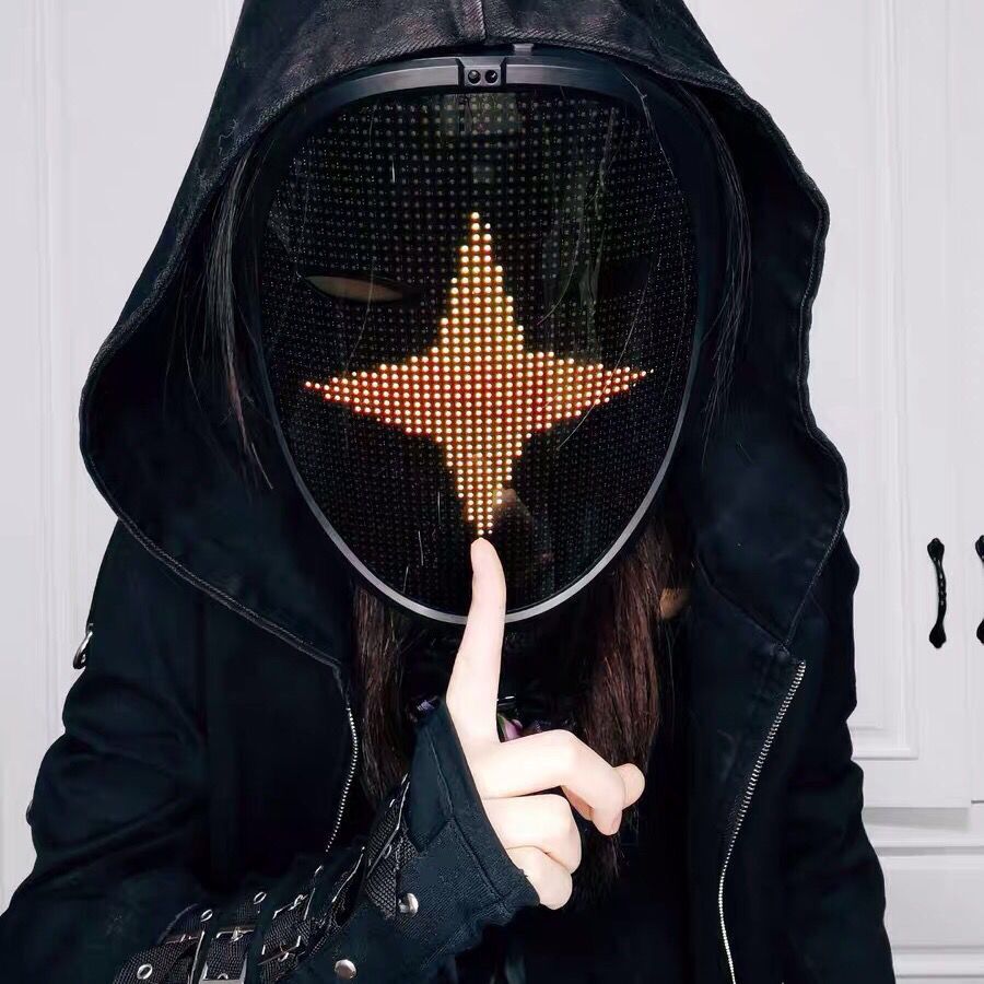 Bluetooth LED Light Up Mask