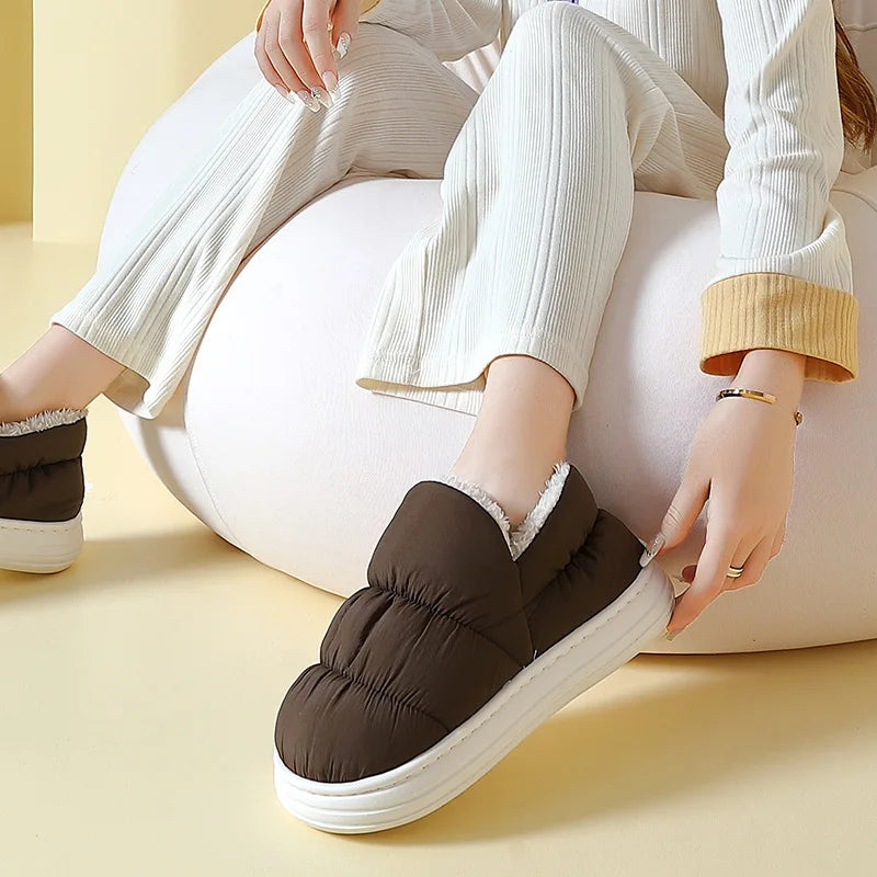 Unisex Bubble Winter Flats
